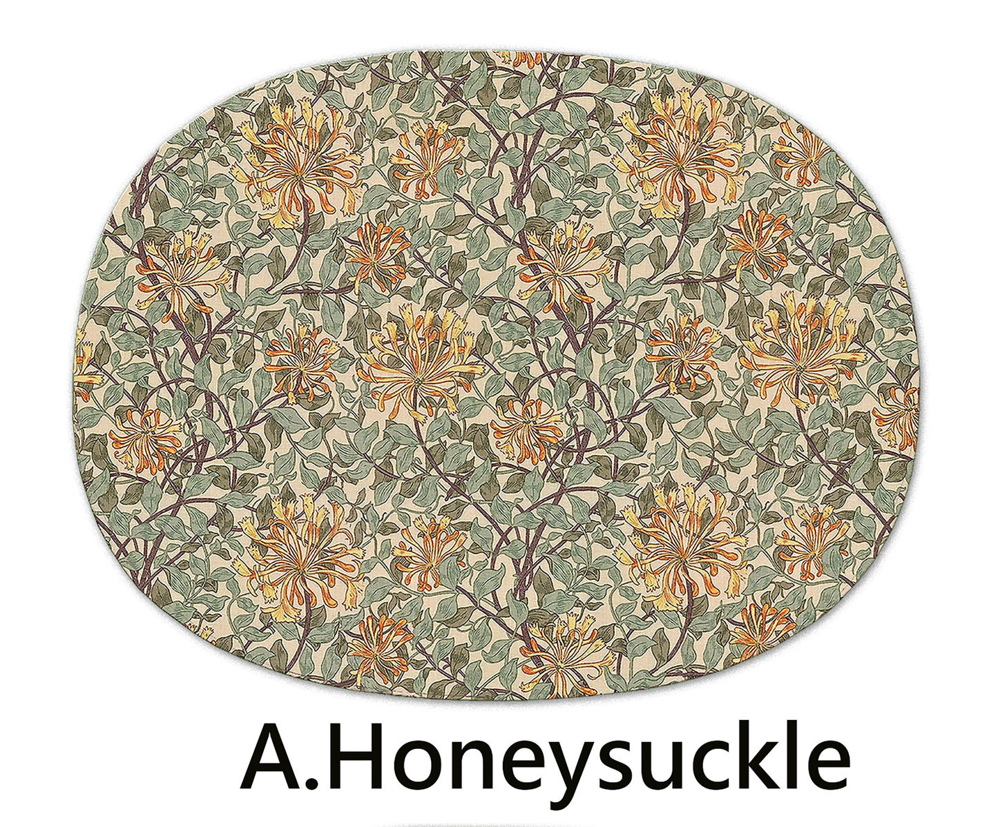 Art Nouveau placemat with William morris Arts