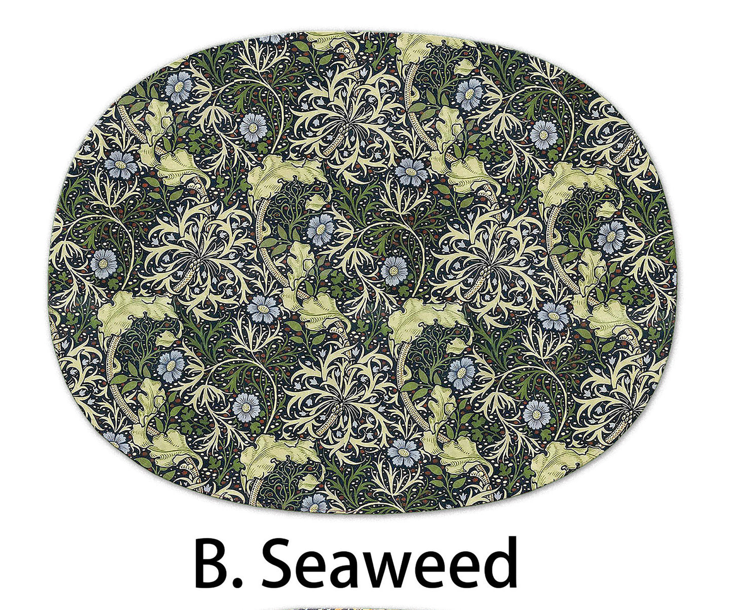 Art Nouveau placemat with William morris Arts