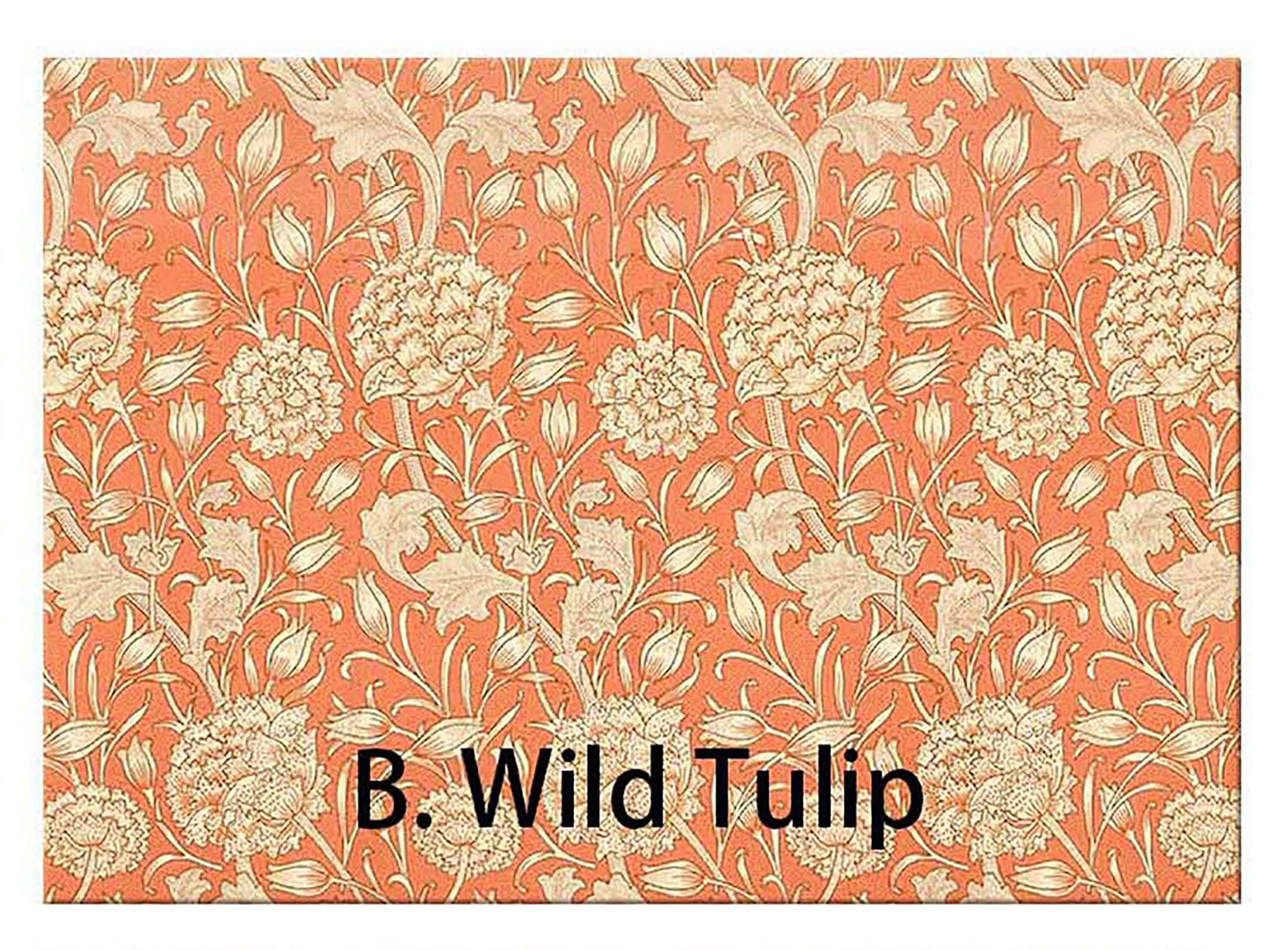 William Morris Placemat Set of 2 Tactile Basket Texture On Top Turned Edges