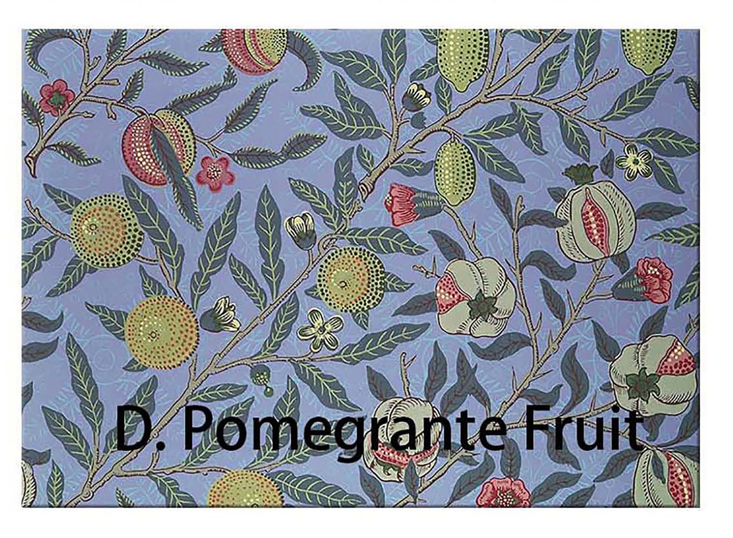 William Morris Placemat Set of 2 Tactile Basket Texture On Top Turned Edges