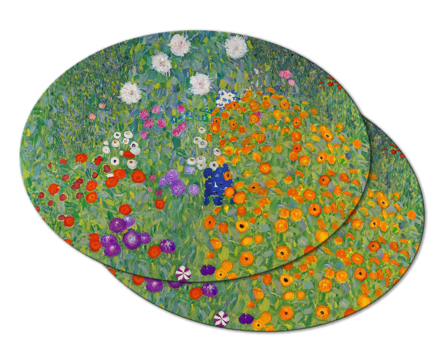 Klimt Rose Garden Placemat Set of 2 Costomized To Fit Your Table