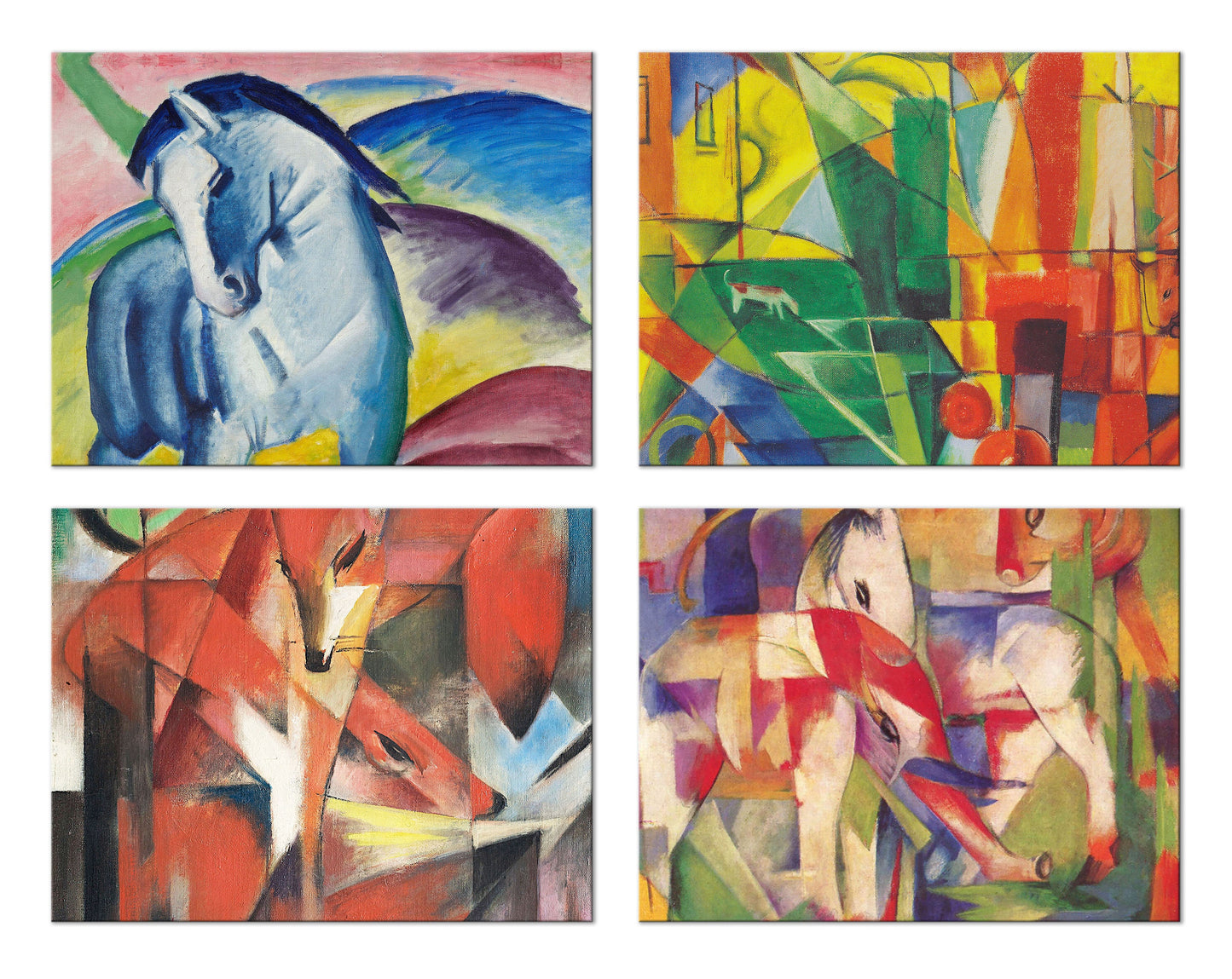 Franz Marc Placemats for Round Tables Tactile Basket texture Hemmed Edge , Waterproof Non- Slip Sturdy, Flexible.