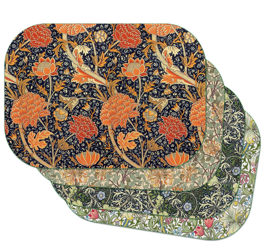 Art Nouveau placemat with William morris Arts