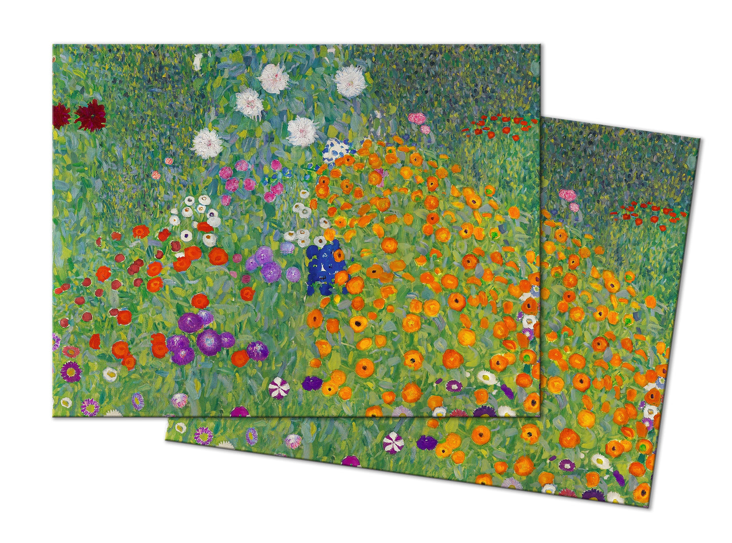 Klimt Rose Garden Placemat Set of 2 Costomized To Fit Your Table