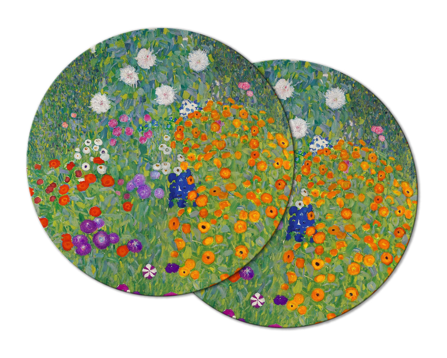 Klimt Rose Garden Placemat Set of 2 Costomized To Fit Your Table